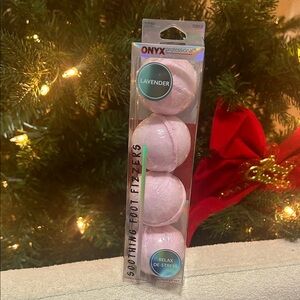 Lavender Soothing Foot Fizzers - Pink